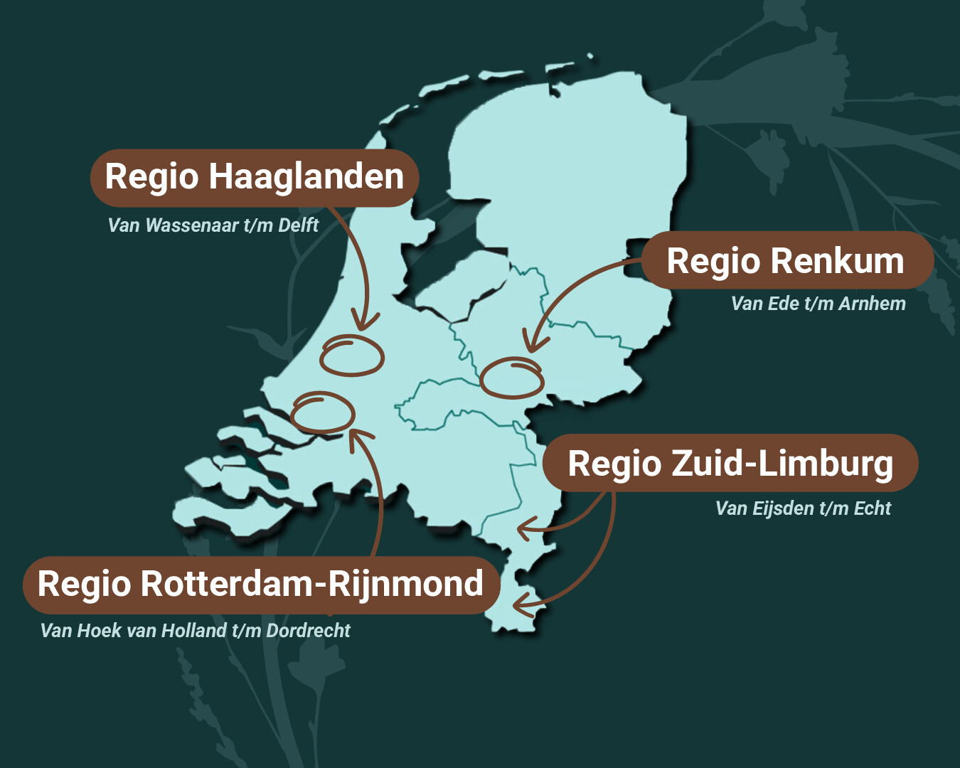 Persoonlijke service in uw regio